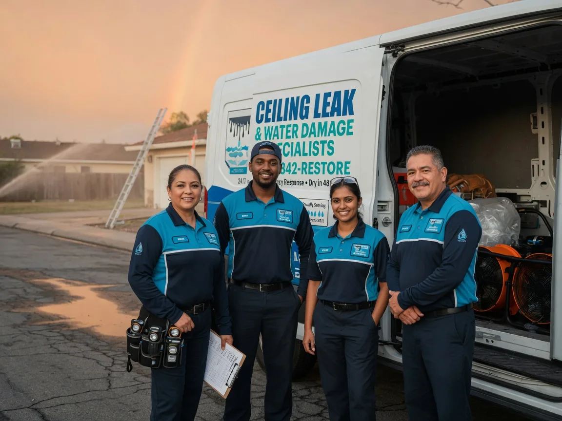 Ceiling Leak Cleanup company in Burlington, NJ